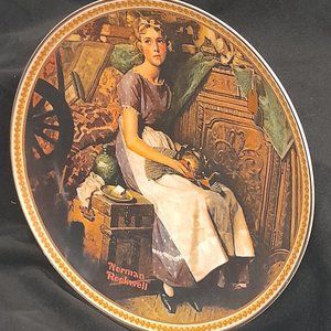 "Dreaming in the Attic" by Norman Rockwell - The Rediscovered Women Series